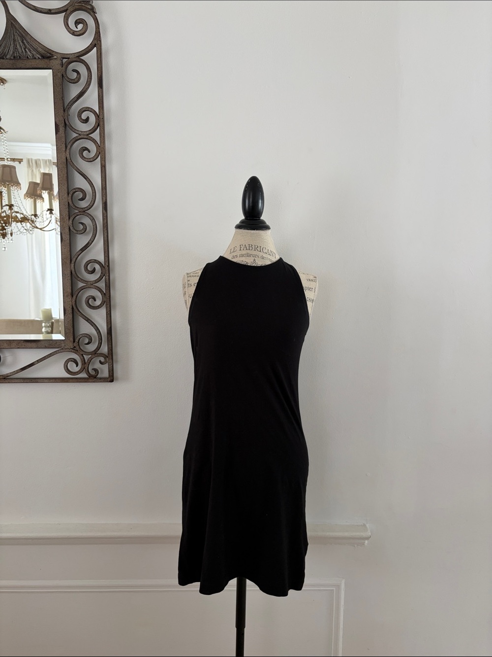H&M Black Sleeveless Mini Dress